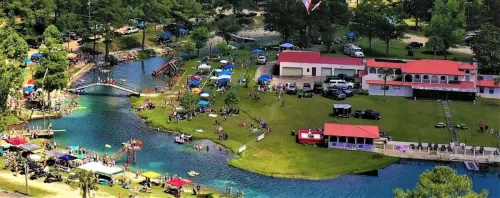 Swimming at Vortex Spring