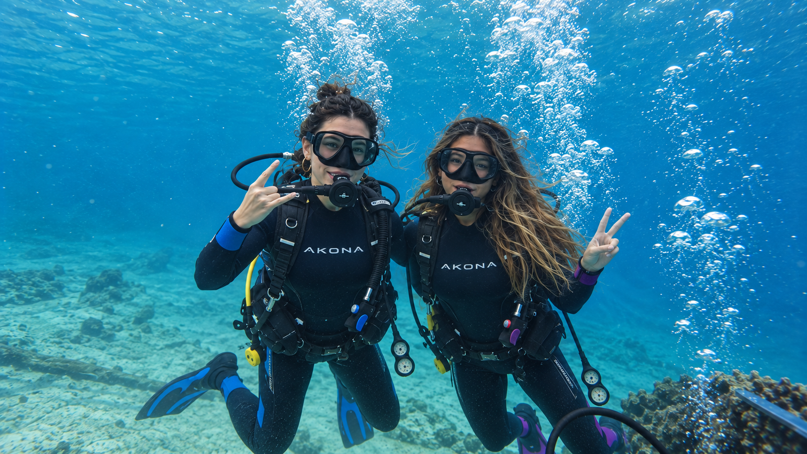 Scuba diving at Vortex Spring
